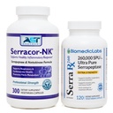 Serracor-NK (300) & Serra-RX 260.000 SU (120)- Brazgotina tkiva - kislo-odporna serapeptaza Proteolitična sistemska encima