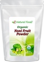 Z Natural Foods Noni Fruit Powder - Organic Surova ne-GMO Gluten-free Superfood - Podpira zdravo prebavo in energijo - Packed z Essential Nutrients & Antioksidanti - Mešamo s pijačami in recepti, 5 lb