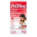 Tylenol peroralna suspenzija za dojenčke Tekoča medicina z acetataminofen, Baby Fever Reducer & Pain Reliever za manjše bolečine in bolečine, boleče grlo, glavobol & zob bolečine, barva brez Cherry, 1 fl. oz