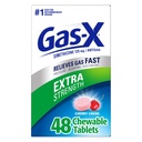 Gas-X Extra Jakost Žvečljivi plin Relief tablete s simetikon 125 mg, Cherry - 48 Count