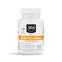365 s celotno živilsko tržišče, Beta karoten, 7500mcg vitamin A, 100 veganskih kapsul