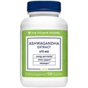 Vitamin Shoppe Ashwagandha Extract 470MG - Zeliščni dodatek, ki zagotavlja energijo in vitalnost, pomaga pri obvladovanju stresa (120 kapsule)