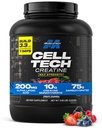 MuscleTech Kreatin Monohidrat v prahu - Cell-Tech Kreatin v prahu Post Wordout Recovery Drink, Muscle Builder & Musclebuilding Creatin dodatek - sadje Punch, 6 funtov (56 Serv) - pakiranje maj Vary