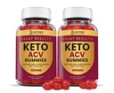 Upravičeni laboratoriji (2 Pack Great Results Keto ACV Gummies 1000MG z granatno sokovno peso Root B12 120 Gummys