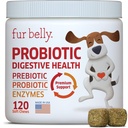Probiotiki za pse - Vroča točka Remedy za pse + Prebiotik - Alergija za pse Chews - Izboljšati prebavo in vznemirjeno Tummy, Relieve Plin & Diarea, Pasji probiotiki in Pregestivne encime, 120 Pes Probiotični Chews