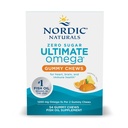 Nordijska naravna nič sladkorja Ultimate Omega Gummy Chews - Tropsko sadje - 54 Gummy Chews - Non GSO - Optimalna Wellness - 27 Sluge