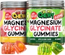 Magnezij Gummies Bundle – 2 steklenice (60 vsak) – Jagodna banana & Apple Kiwi