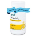 Klaire Labs SFI Health Vitamin D3 1000 i.e. - Visoka jakost 25 mikrogramov, hipoalergena podpora kosti in imunskega sistema (100 kapsul)