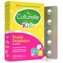 Culturelle otroci žvečljivi dnevni probiotik za otroke, starost 3+, 30 Count, #1 Pediatric-Recommended Brand, Natural Berry Okusni dnevni probiotiki za digestivno zdravje, ustno nego in imunske podpore