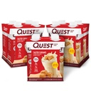Quest Nutrition Pripravljen za pitje soljene karamelne beljakovine Shake, 30g beljakovine, 3g neto ogljikove hidrate, brez glutena, Keto prijazno, 11 fl.oz 4 Count (Pack of 3)