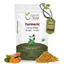 Organic Way Turmeric/Haldi Root Cut & Sifted (Curcuma Longa) - Zeliščni čaj 