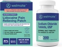 Obnovitev WELMATA: tablete natrijevega klorida, 300ct + 4% lidokain Numbing Patch 30ct