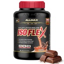 ALLMAX Nutrition - ISOFLEX Prašek sirotkinih beljakovin, izolat sirotkinih beljakovin, 27g beljakovin, čokolada, 5 funtov