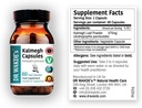 Kapsule DR WAKDE's Kalmegh (Andrographis panniculata, 60 Veg Caps, rastlinsko-bazen dodatek, Ayurvedic Herb, All Natural, Vegan)
