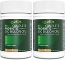 Probiotiki za ženske in moške, 300 milijard CFU 11 sevov, Acidophilus Probiotic dodatek z organskimi zeliščnimi in prebavni encimi police Stable for Digestion & Imune Support 120 Count