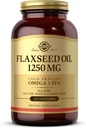 Solgarsko laneno olje 1250 mg, 100 Softgels - organska, hladno dozirana Omega 3 Esencialne maščobne kisline - Podpira zdravje srca, imunskega sistema in kože - Ne-GMO, Gluten Free, Dairy Free - 50 Serving