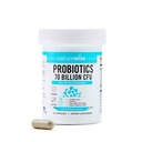 NatureWise Probiotics 70 milijard CFU - 17 sevov + organski prebiotiki - Imunska, digestivna in črevesna zdravstvena podpora za ženske in moške - vegetarijanska, gluten-free, ne-GMO - 30 kapsul[1-mesečna zaloga]