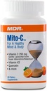 Vitamin C imunske podpore, zdravnik priporoča Mito-C, z vitaminom k1, 60 Count, 500mg, Veliki vir vitamina C
