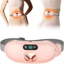 Ogrevanje pad za periode Cramps, hitro ogrevanje s 6 ravni toplote in 6 Načini masaže, Prenosno Menstrualno ogrevanje Pad, Trebušno obdobje Masager za ženske in dekleta, Pink