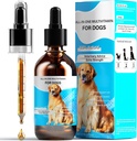Dog Vitamini Tekoči, 13-v-1 Dog Multivitaminski Dodatna moč za izboljšanje prebavne in imunske, kože in plašča, zdravje kosti in sklepov, 60 Ml naravni pes Vitamini in dodatki za vse starosti pasme velikosti psa