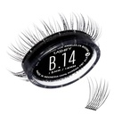 Lashify Bold 14mm Gossamer DIY razširitve trepalnice ponovno polnjenje, črna, enostavno lažne trepalnice za naravni videz