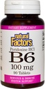 B-6 Piridoksin HCL 100mg naravni dejavniki 90 zavihkov