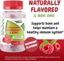 Kalcij Magnezij in cink + Vitamin D Gumies 