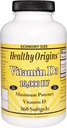 Zdravi izvori Vitamin D3 Maksimalna jakost 10. 000 i. e. 360 kapsul, skupaj 2 pakiranji