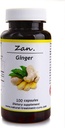 Hekma center Pure Ginger Root - Zingiber Officinalis - 100 kapsul zmanjša slabost - Vegan