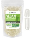 XPRS Nutra velikost 4 prazne kapsule - 1000 Štetje majhne čiste prazne veganske kapsule - vegetarijanske tablete - DIY Zelenjavna kapsula Polnjenje - Napolnjeno Do-it-Your Your-Your Veggie caps za dodatke