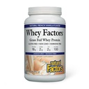 Naravni dejavniki Whey Factors, francoska Vanilla, 2-pound (paka 6)