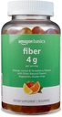 Osnove Fiber Gumies za digestivno zdravje in rednost, Orange, Lemon & Jagodne arome, 90 Število, paket 1 (Prej Solimo)
