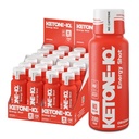 Keton-IQ št Kofein Eksogeni Ketoni Energy Shots - 24 Pack of Caffeine Free Energy Drinks with 10g Ketones - Sladkor brez sladkorja, brez soli in vse naravne (original)