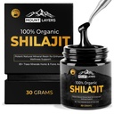 Pure Shilajit Resin s fulvično kislino - himalajski Shilajit za moške in ženske z 85+ Trace minerali - podpira Presnova - zdravje kosti in imunski sistem - 500mg - 60 Serving - 30g Jar
