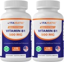 Vitamatski vitamin B1 (Thiamin) 500 mg – 2 pakiranji (120 kapsul skupaj)