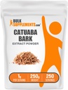 BulkSupplements.com Catuaba Bark Extract Powder - Catuaba Bark Powder, zeliščni dodatek - Vegan & Gluten Free, 1g na Serving, 250g (8.8 oz) (Pack of 1)