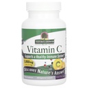 Naravne kapsule vitamina C - veganski prehranski dodatek - brez soje, brez glutena - idealen za zdravo podporo imunskemu sistemu - 1000 mg (100 kapsul)