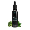 Cinkov kompleks - 30 serving, 2oz, Peppermint Flavor, Veganske kapljice tekočega ionskega cinkovega sulfata Plus Trace Minerali za dnevno podporo imunskega sistema