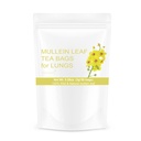 50 Vrečke Mullein List čajne vrečke za pljuča čiščenje detox, naravno posušen zeliščni mullen mullin Leaf Tea Lung Zdravje za dihanje enostavno, kofein brez, Imunska podpora