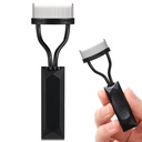 Trepalnica Comb Ločilnik, Arc Definator lash Comb ličila Mascara Comb Aplicator z odejo, Eye kozmetični čopič orodje (črna)