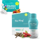 Plug čiščenje jeter detox in popravila paket - dodatne tablete in recovery pijača (2 paket)