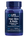 Life Extension Lasje, koža, & Nails- Kolagen Plus, 120 Število