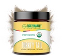 Ziggy Marley's USDA Organic Turkey repni gobi v prahu za pse in mačke – podpora Imuniteta in prebava – izvleček sadnega telesa, 90 Grams