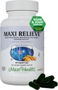 Maxi Health Relieve Joint Support Supplement with Kurmeric and Boswellia Serrata, Hitra podpora po vadbi, vegetarijanski non-GMO Bone & Joint Health Supplement za moške in ženske, 60 kapsul
