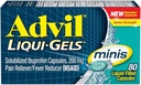 Advil Liqui-Gels Minis, 80 kapsul na steklenico (5 steklenic)