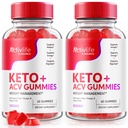 NutraRize (Pack 2 ActivLife Keto + ACV Gummies za napredno hujšanje, Napredna Formula, Mnenja (120 Gummies)