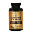 PRIME NARAVNI Berberin HCl 600mg organski cimet 400mg organski kurkuma 200mg organski ingver 130mg organski jabolčni kis 65mg koren zlata krema 6,5mg Bioperine 3mg 