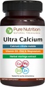 Pure Nutrition Ultra Calcium 1000mg z VIT D3 + K2 