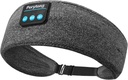 Perytong Wireless Sleep Earbuds, Nastavljivi ušesni muffs za spanje, Bluetooth Headband s tankimi zvočniki, Slušalke za spanje za vadbo, joga, potovanja, Darilo za ženske in moške