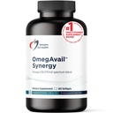 Designs for Health OmegAvail Synergy - Omega Complex za odrasle - Omega 3-6-7-9 Maščobne kisline iz Borage in Macadamia Oil + Triglicerid (TG) Ribje olje z DHA & EPA (60 Softgels)